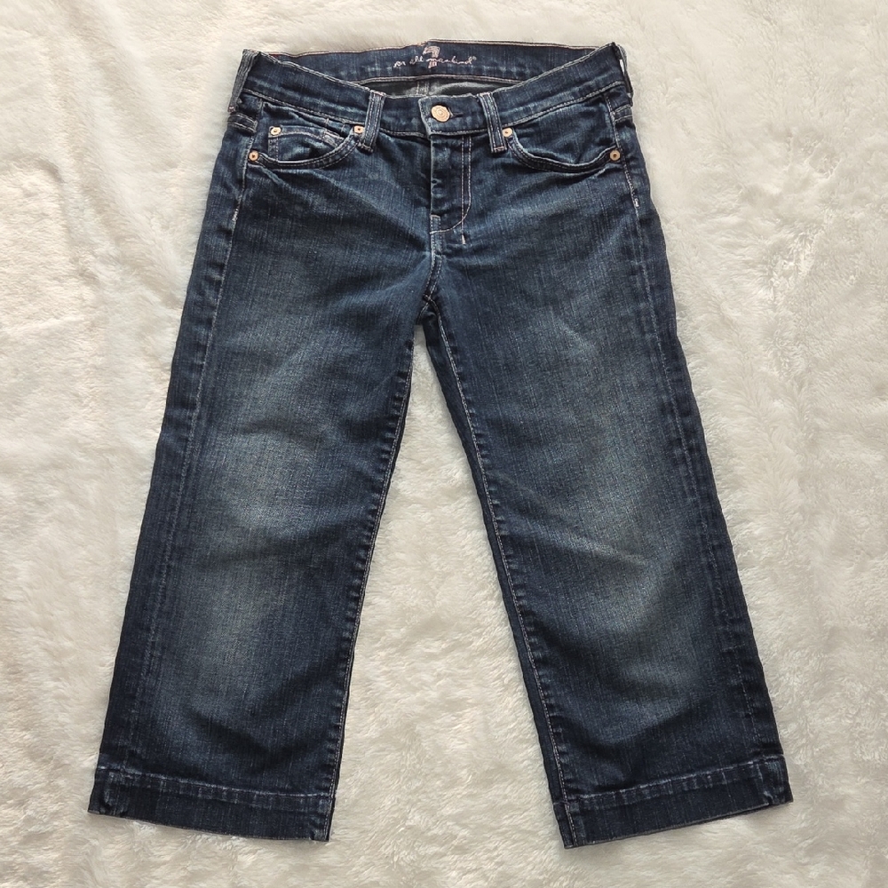 7 For All Mankind Dojo Cropped Jeans